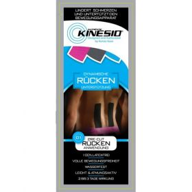 Kinesio Pre Cut Rücken Anwendung, 1 P – PZN 10711558 из Германии (PZN 10711558)