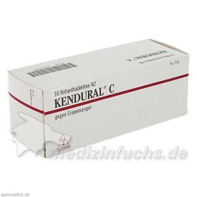 KENDURAL C, 50 ST – PZN 2036491 из Германии (PZN 2036491)