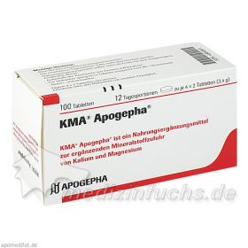 KMA Apogepha, 100 ST – PZN 4864861 из Германии (PZN 4864861)