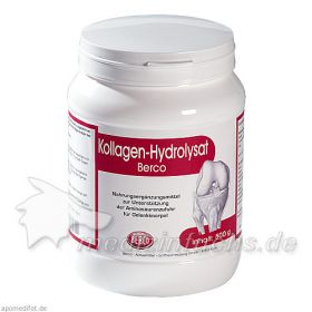 Kollagen-Hydrolysat Berco, 500 G – PZN 5355541 из Германии (PZN 5355541)