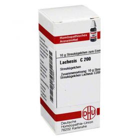 Lachesis C 200 Globuli (10 g) – PZN 2925937 из Германии (PZN 2925937)