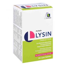 L-lysin 750 mg Tabletten (90 stk) – PZN 10326139 из Германии (PZN 10326139)