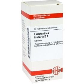 LACHNANTHES TINCT D 4, 80 ST – PZN 2632626 из Германии (PZN 2632626)