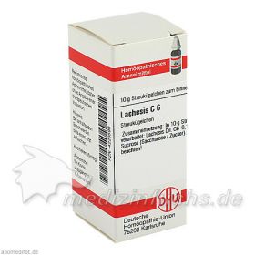 LACHESIS C 6, 10 G – PZN 4223599 из Германии (PZN 4223599)