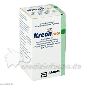 KREON 25000, 50 ST – PZN 4437981 из Германии (PZN 4437981)