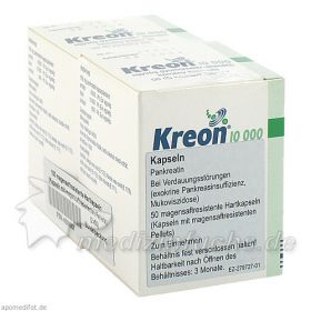 Kreon 10000 Kapseln, 100 ST – PZN 4529507 из Германии (PZN 4529507)