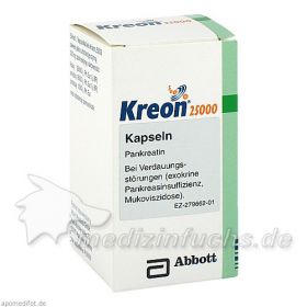 KREON 25000 Kapseln, 50 ST – PZN 4701099 из Германии (PZN 4701099)