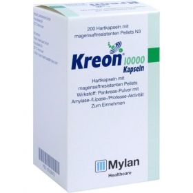 Kreon 10000, 200 ST – PZN 7202913 из Германии (PZN 7202913)