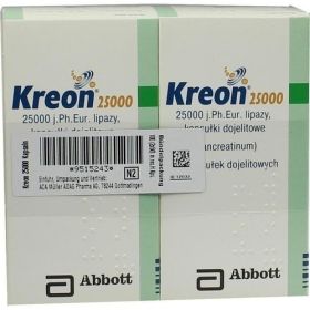 KREON 25000 Kapseln, 100 ST – PZN 9515243 из Германии (PZN 9515243)
