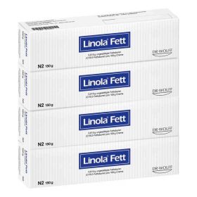 Linola fett Creme (4x150 g) – PZN 8100319 из Германии (PZN 8100319)