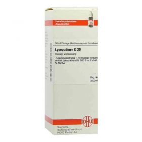 Lycopodium D 30 Dilution (50 ml) – PZN 2810335 из Германии (PZN 2810335)