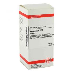 Lycopodium D 30 Tabletten (200 stk) – PZN 2812423 из Германии (PZN 2812423)