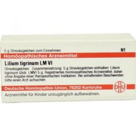 Lm Lilium Tigrinum Vi Globuli (5 g) – PZN 4506239 из Германии (PZN 4506239)