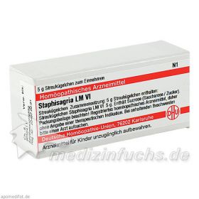 LM STAPHISAGRIA VI, 5 G – PZN 2660083 из Германии (PZN 2660083)
