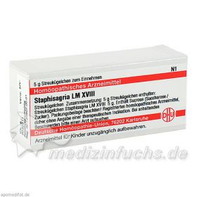 LM STAPHISAGRIA XVIII, 5 G – PZN 2660108 из Германии (PZN 2660108)