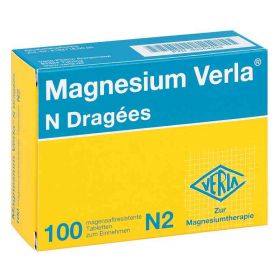 Magnesium Verla N Dragees (100 stk) – PZN 3554934 из Германии (PZN 3554934)