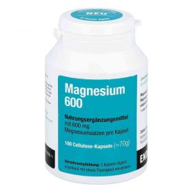 Magnesium 600 Kapseln (100 stk) – PZN 4926510 из Германии (PZN 4926510)