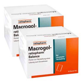 Macrogol-ratiopharm Balance (2X50 stk) – PZN 8100244 из Германии (PZN 8100244)