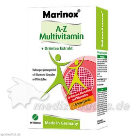 Marinox A-Z Multivitamin + Green Tea Extract, 60 ST – PZN 10225496 из Германии (PZN 10225496)