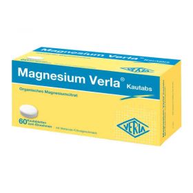 Magnesium Verla Kautabs (60 stk) – PZN 12354536 из Германии (PZN 12354536)