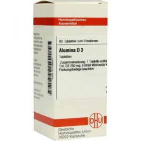 Alumina D 3 Tabletten (80 stk) – PZN 2109557 из Германии (PZN 2109557)