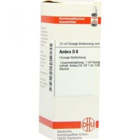 Ambra D 8 Dilution (20 ml) – PZN 7158431 из Германии (PZN 7158431)