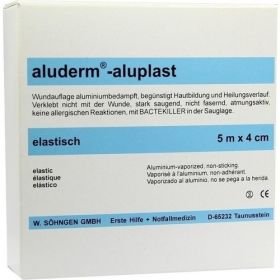 Aluderm Aluplast Wundverb Pflast elast 5mx4cm, 1 ST – PZN 7829 из Германии (PZN 7829)