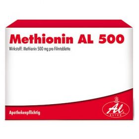 Methionin Al 500 Filmtabletten (50 stk) – PZN 1300721 из Германии (PZN 1300721)