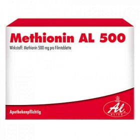 Methionin Al 500 Filmtabletten (100 stk) – PZN 1300750 из Германии (PZN 1300750)