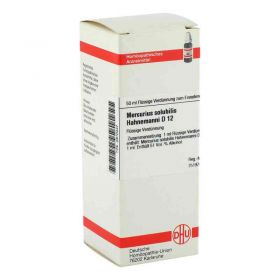 Mercurius Solub. D 12 Dilution Hahnemann  (50 ml) – PZN 2810447 из Германии (PZN 2810447)