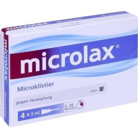 Microlax Rektallösung, 4X5 ML – PZN 10542297 из Германии (PZN 10542297)