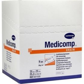 MEDICOMP DRAIN STER7.5X7.5, 25X2 ST – PZN 4783950 из Германии (PZN 4783950)