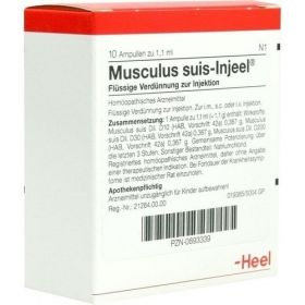 MUSCULUS SUIS INJ ORG, 10 ST – PZN 693339 из Германии (PZN 693339)