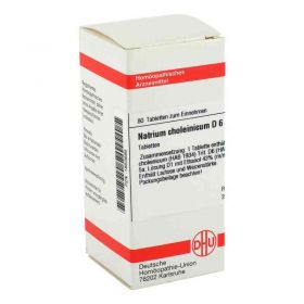 Natrium Choleinicum D 6 Tabletten (80 stk) – PZN 1850686 из Германии (PZN 1850686)