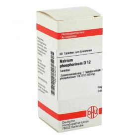 Natrium Phosphoricum D 12 Tabletten (80 stk)  – PZN 2634275 из Германии (PZN 2634275)