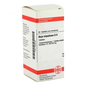 Naja Tripudians D 6 Tabletten (80 stk) – PZN 2808166 из Германии (PZN 2808166)