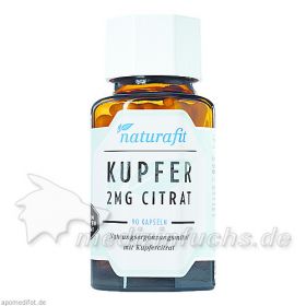 naturafit Kupfer 2mg Citrat, 90 ST – PZN 13704760 из Германии (PZN 13704760)