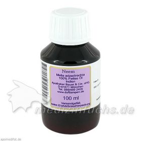 Neemöl 100%, 100 ML – PZN 2721560 из Германии (PZN 2721560)