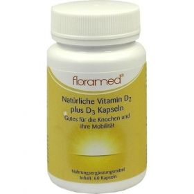 Natürliche Vitamin D2 plus D3 Kapseln, 60 ST  – PZN 3558317 из Германии (PZN 3558317)