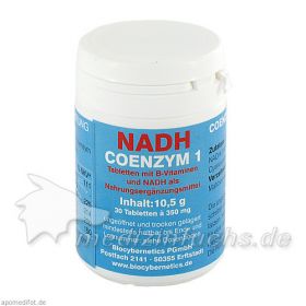 NADH COENZYM 1, 30 ST – PZN 63265 из Германии (PZN 63265)