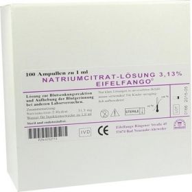 NATRIUM CITRICUM 3.13%, 100X1 ML – PZN 702713 из Германии (PZN 702713)