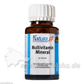 NATURAFIT MULTIVITAMIN + MINERAL, 90 ST – PZN 7530043 из Германии (PZN 7530043)