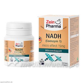 NADH micro effect Kapseln 15mg, 30 ST – PZN 8405179 из Германии (PZN 8405179)