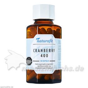 Naturafit Cranberry 400, 120 ST – PZN 8800585 из Германии (PZN 8800585)