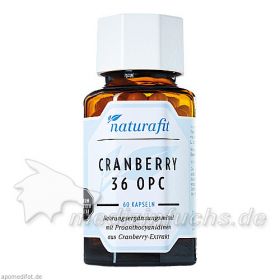 Naturafit Cranberry 36 OPC, 60 ST – PZN 9269413 из Германии (PZN 9269413)