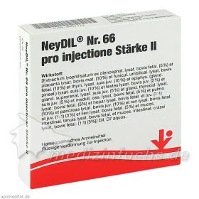 NeyDIL Nr. 66 pro injectione Stärke II, 5X2 ML  – PZN 3557772 из Германии (PZN 3557772)