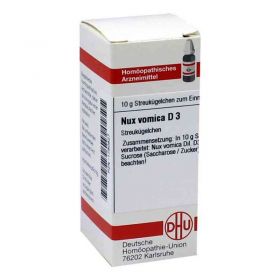 Nux Vomica D 3 Globuli (10 g) – PZN 1780827 из Германии (PZN 1780827)