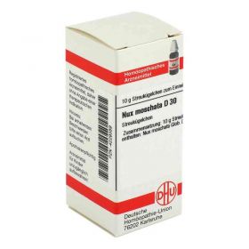 Nux Moschata D 30 Globuli (10 g)  – PZN 4229389 из Германии (PZN 4229389)