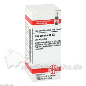 NUX VOMICA D12, 10 G  – PZN 1780862 из Германии (PZN 1780862)