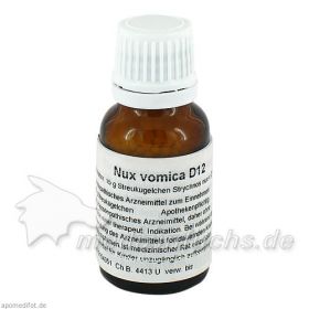 NUX VOMICA D12, 15 G – PZN 2154351 из Германии (PZN 2154351)